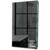 Specchio LED Verticale | Pulsante touch | Luce bianca neutra - Reyze Serie Motivated Modello 1